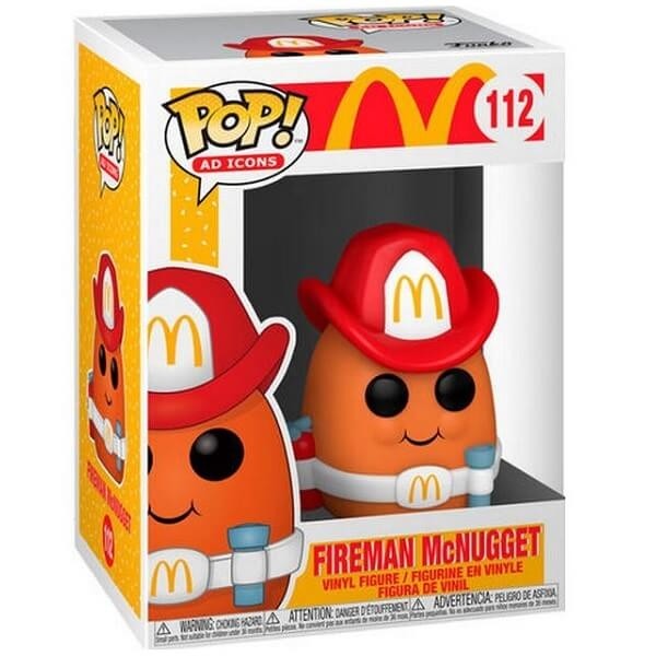 Funko POP Ad Icons McDonald's - Fireman McNugget 112 Vinyl Figure