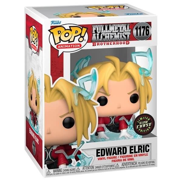 Funko POP Animation Fullmetal Alchemist Brotherhood - Edward Elric 1176 GITD Chase Vinyl Figure
