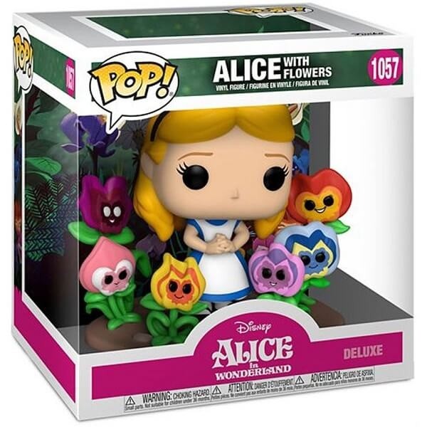Funko POP Deluxe Alice in Wonderland - Alice with Flowers 1057 Vinyl Figure
