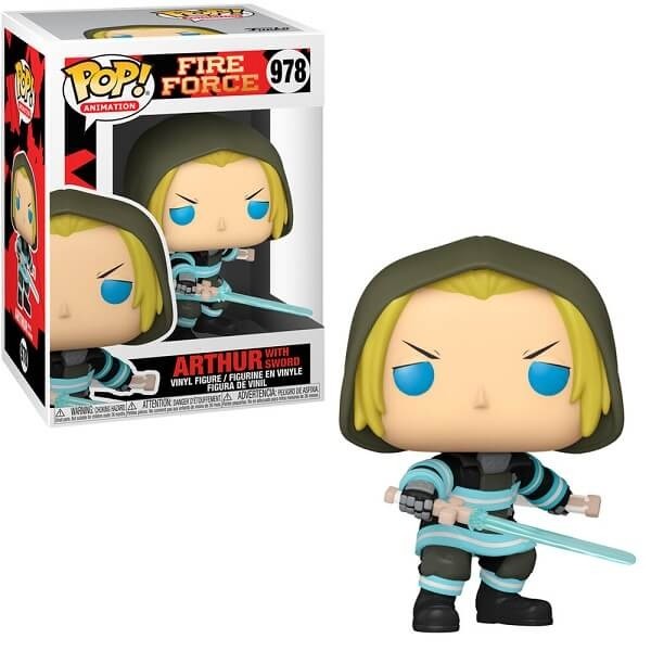 Funko POP Animation Fire Force - Arthur with Sword 978 Vinyl Figure