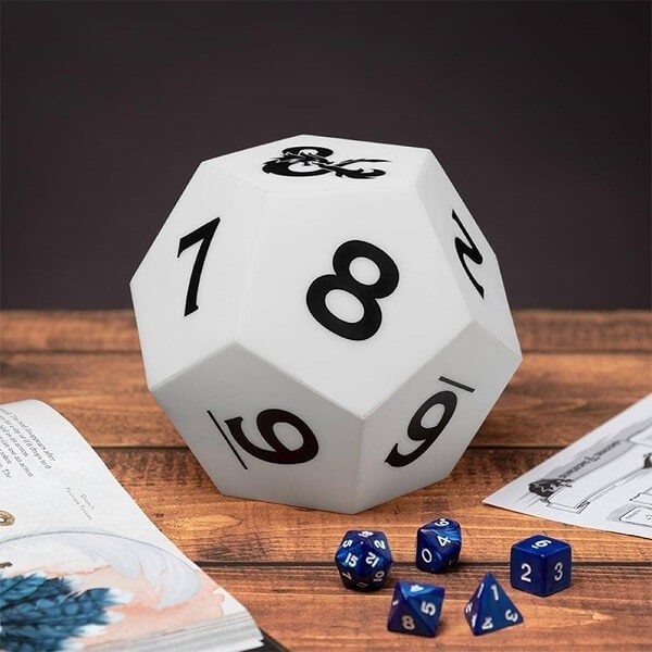 Paladone Διακοσμητικό Φωτιστικό Dungeons & Dragons D12 Ζάρι Multi Color Light