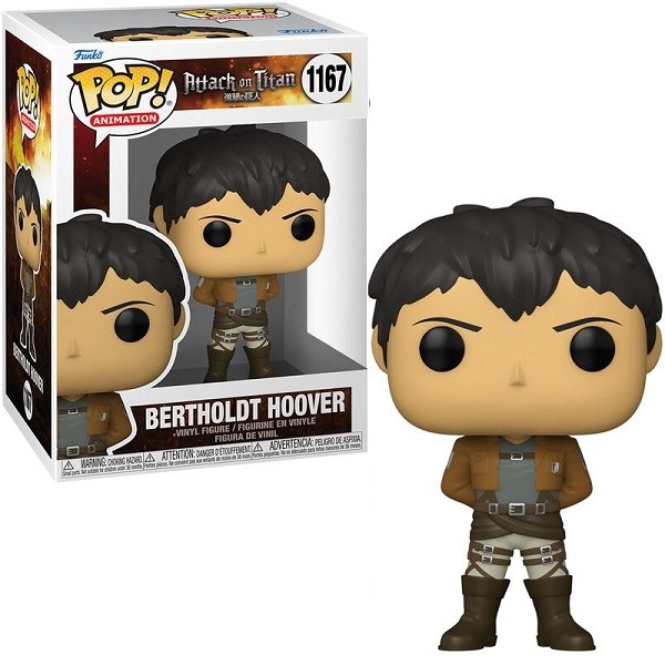 Funko POP Animation Attack on Titan - Bertholdt Hoover 1167 Vinyl Figure