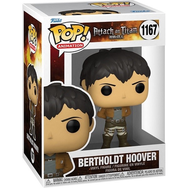 Funko POP Animation Attack on Titan - Bertholdt Hoover 1167 Vinyl Figure