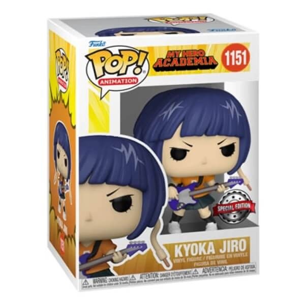 Funko POP Animation My Hero Academia - Jiro with Guitar 1151 Exclusive Vinyl Figure