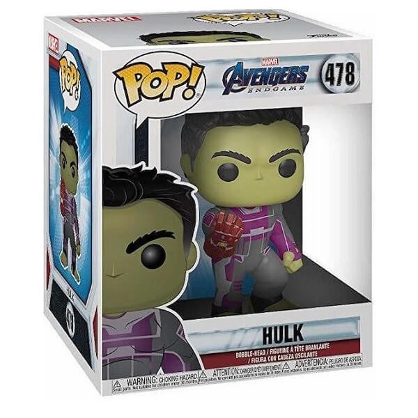 Funko POP Marvel Avengers Endgame - Hulk 478 Bobble-Head Super-Sized