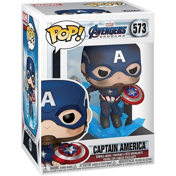 Funko POP Marvel Avengers Endgame - Captain America 573 Bobble-Head