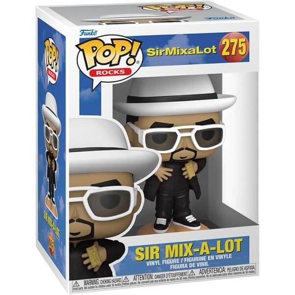 Funko POP Rocks SirMixaLot - Sir Mix-A-Lot 275 Vinyl Figure 