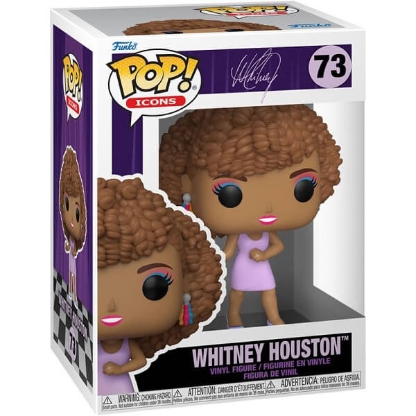 Funko POP Icons - Whitney Houston (I Wanna Dance with Somebody) 73 Vinyl Figure