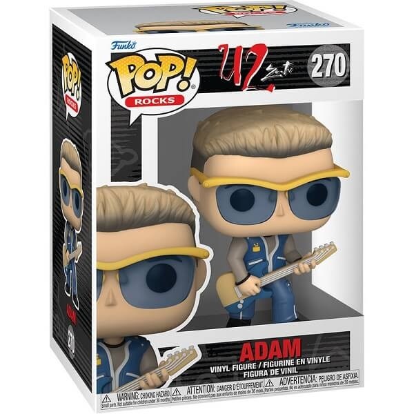 Funko POP Rocks U2 (ZooTV) - Adam 270 Vinyl Figure 