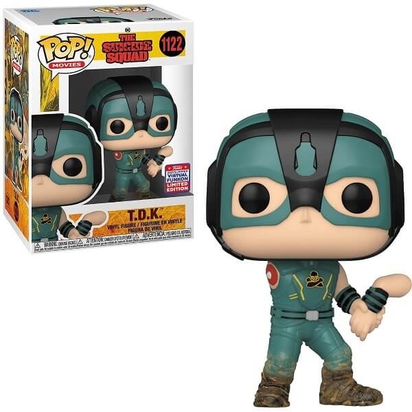Funko POP Heroes The Suicide Squad - T.D.K. 1122 Vinyl Figure SDCC21 Exclusive