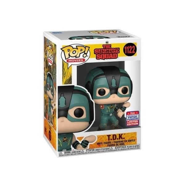 Funko POP Heroes The Suicide Squad - T.D.K. 1122 Vinyl Figure SDCC21 Exclusive