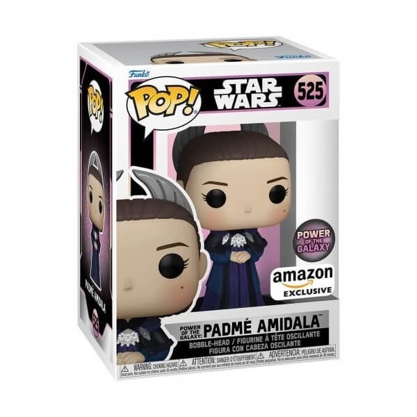 Funko POP Movies Star Wars - Padme Amidala 525 Bobble-Head Amazon Exclusive