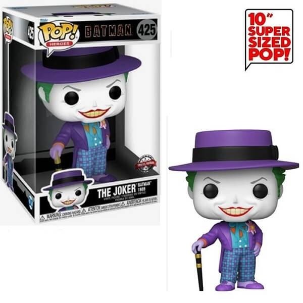 Funko POP Heroes Batman - Joker (Batman 1989) 425 Vinyl Figure Supersized 25εκ.