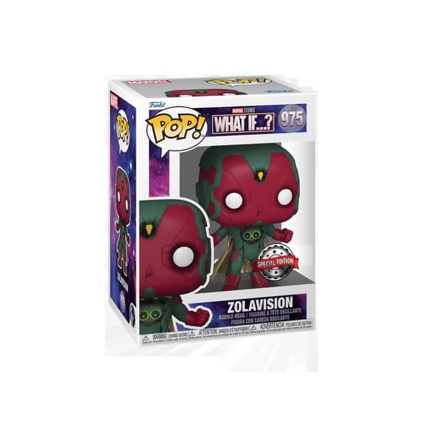 Funko POP Marvel What If? - ZolaVision GiTD 975 Bobble-Head Exclusive