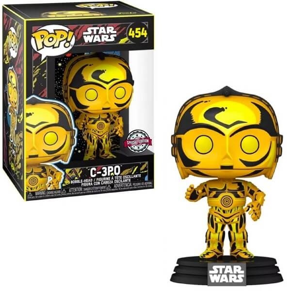 Funko POP Movies Star Wars - C-3PO 454 Bobble-Head Exclusive
