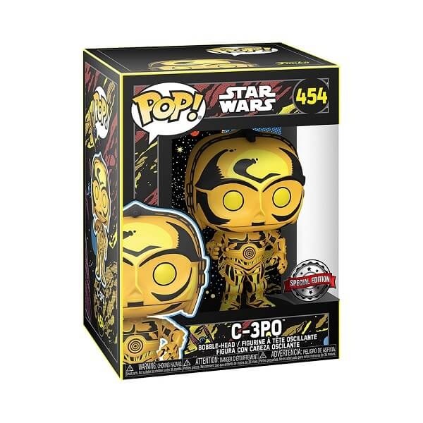 Funko POP Movies Star Wars - C-3PO 454 Bobble-Head Exclusive