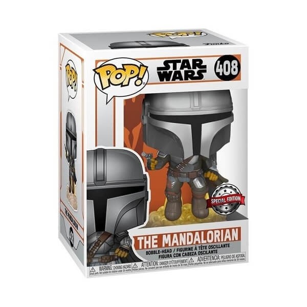 Funko POP Movies Star Wars - The Mandalorian 408 Bobble-Head Exclusive