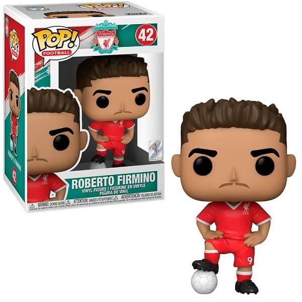 Funko Pop Football Liverpool - Roberto Firmino 42 Vinyl Figure
