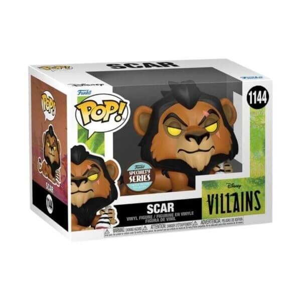 Funko POP Disney Villains - Scar 1144 Vinyl Figure Specialty Series Exclusive