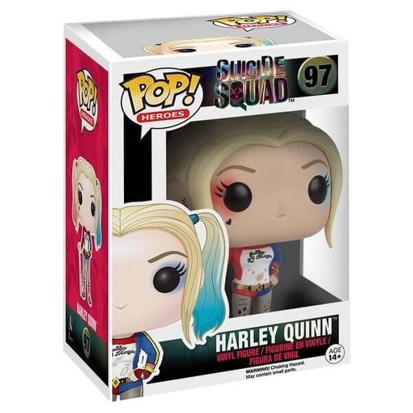 Funko POP Heroes Suicide Squad - Harley Quinn 97 Vinyl Figure