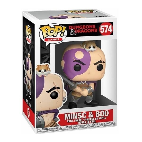 Funko POP Games Dungeons & Dragons - Minsc & Boo 574 Vinyl Figure