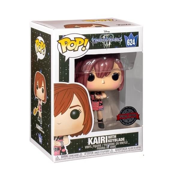 Funko POP Games Kingdom Hearts - Kairi with Keyblade 624 Vinyl Figure Special Edition 