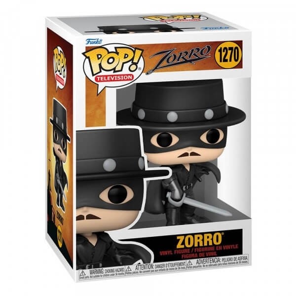 Funko POP Television Zorro - Zorro 1270 Vinyl Figure