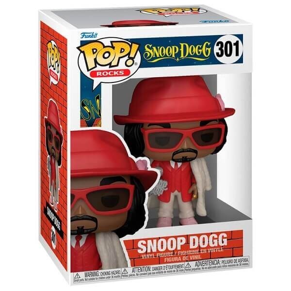 Funko POP Rocks Snoop Dogg - Snoop Dogg 301 Vinyl Figure