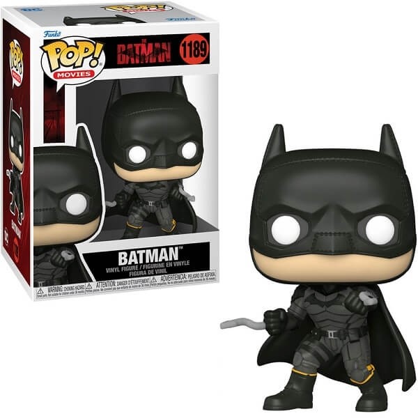 Funko POP Movies The Batman - Batman (Battle Ready) 1189 Vinyl Figure