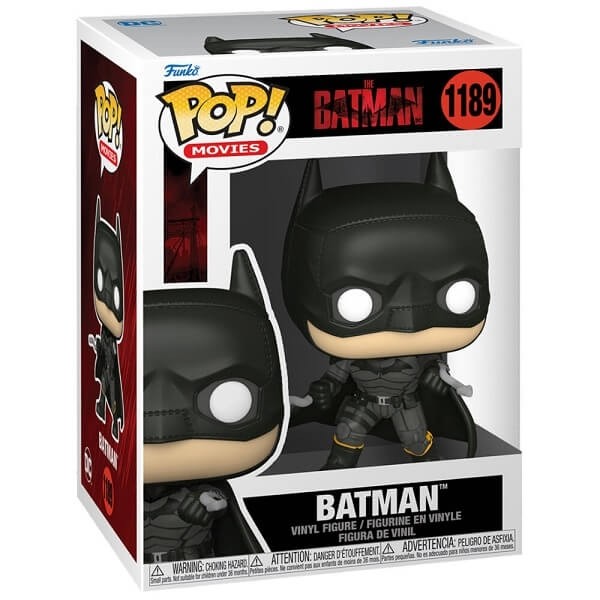Funko POP Movies The Batman - Batman (Battle Ready) 1189 Vinyl Figure