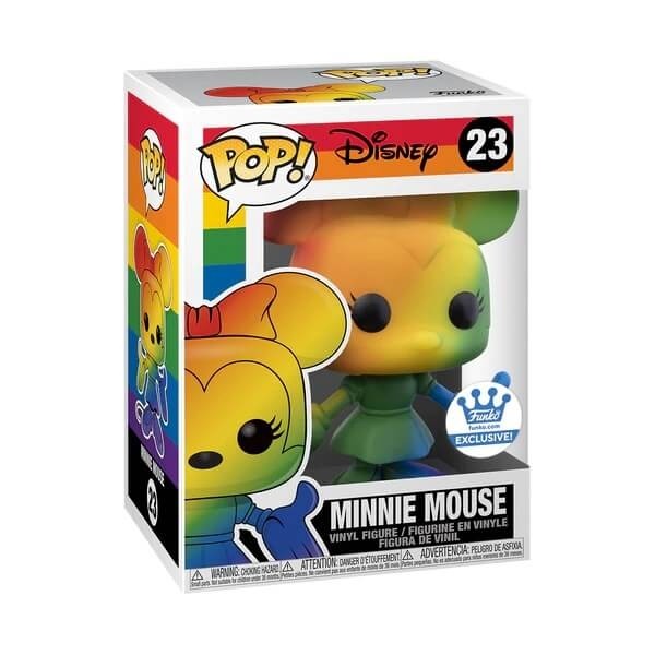 Funko POP Disney - Minnie Mouse (Rainbow) 23 Vinyl Figure Special Edition