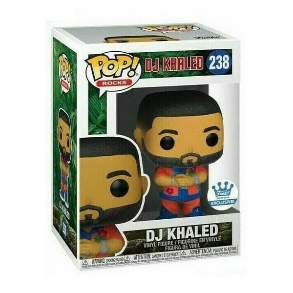 Funko POP Rocks - DJ Khaled 238 Vinyl Figure Funko Exclusive