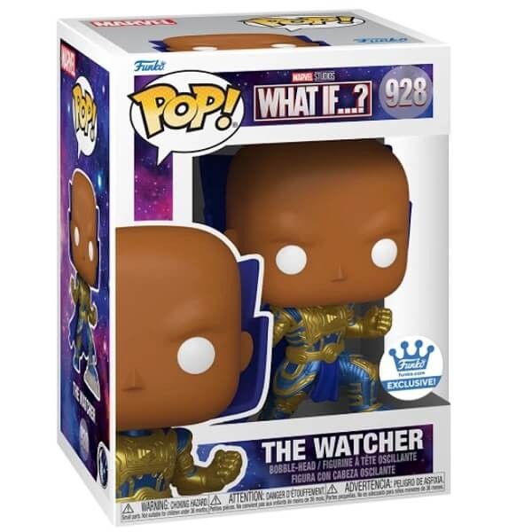 Funko POP Marvel What If? - The Watcher 928 Bobble-Head Funko Shop Exclusive