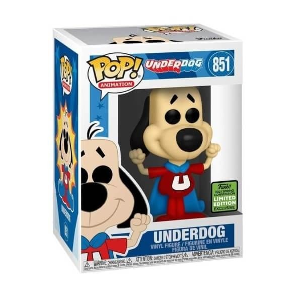 Funko POP Animation Underdog - Underdog 851 Vinyl Figure 2021 Spring Convention 2021 Exclusive