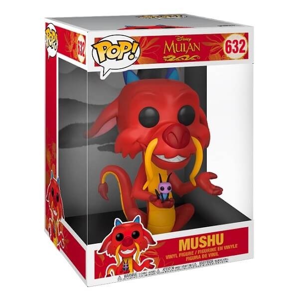 Funko POP Disney Mulan - Mushu 632 Vinyl Figure Supersized 25εκ.