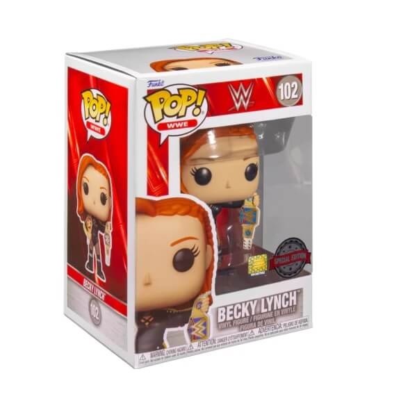 Funko POP WWE - Becky Lynch 102 Vinyl Figure Special Edition Exclusive