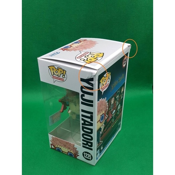 Funko POP Animation Jujutsu Kaisen - Yuji Itadori 1225 Vinyl Figure 2022 Fall Convention Exclusive (Damaged Box)