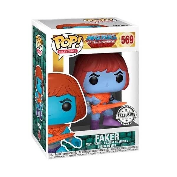 Funko POP Television Masters of the Universe - Faker 569 Vinyl Figure Special Edition Exclusive
