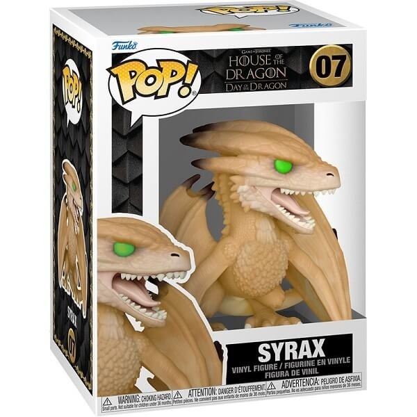 Funko POP Television House of the Dragon - Syrax 07 Vinyl Figure