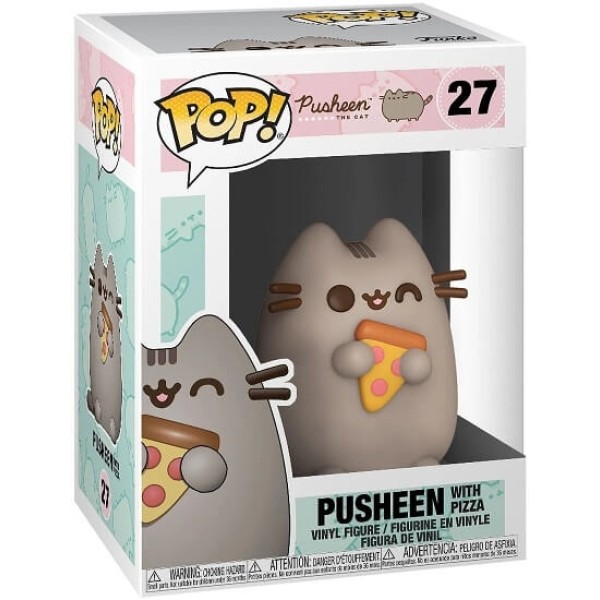 Funko POP Pusheen the Cat - Pusheen with Pizza 27 Vinyl Figure
