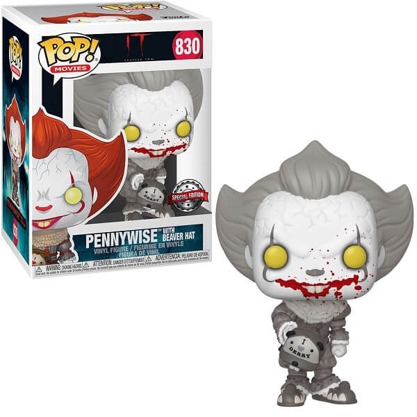Funko Pop Tees Box IT 2 Pennywise Vinyl Figure & Tshirt Medium Exclusive