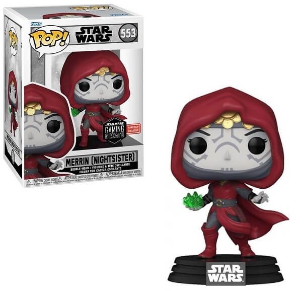 Funko POP Star Wars - Merrin (Nightsister) 553 Bobble-Head 2022 Exclusive 