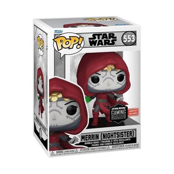 Funko POP Star Wars - Merrin (Nightsister) 553 Bobble-Head 2022 Exclusive 