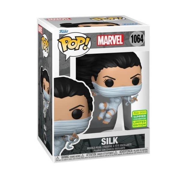 Funko POP Marvel Spider-Man - Silk 1064 Bobble-Head 2022 Summer Convention Exclusive