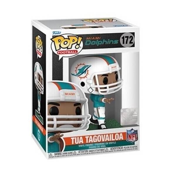 Funko POP NFL Dolphins - Tua Tagovailoa 172 Vinyl Figure
