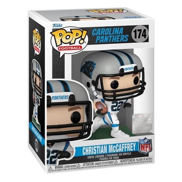 Funko POP NFL Panthers - Christian McCaffrey 174 Vinyl Figure 