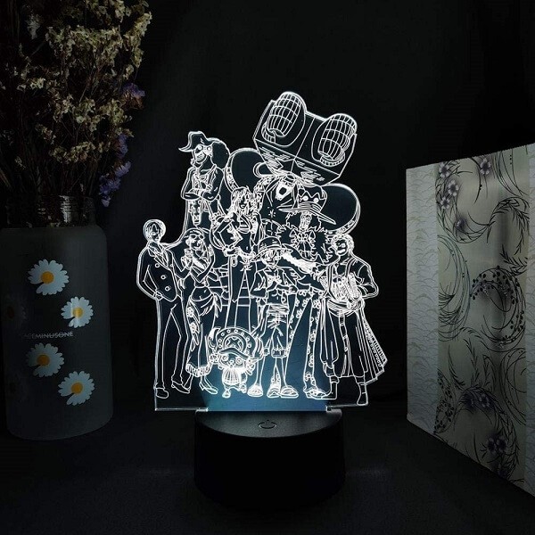 Διακοσμητικό Φωτιστικό One Piece 3d Acrylic Led Light USB