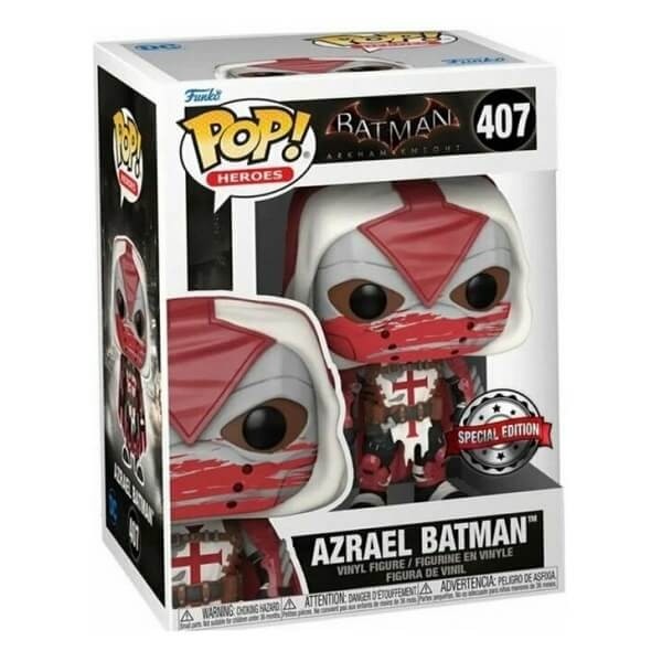 Funko POP Heroes Batman Arkham Knight - Azrael Batman 407 Vinyl Figure Special Edition