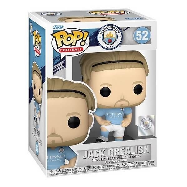 Funko Pop Football Manchester City - Jack Grealish 52 Vinyl Figure