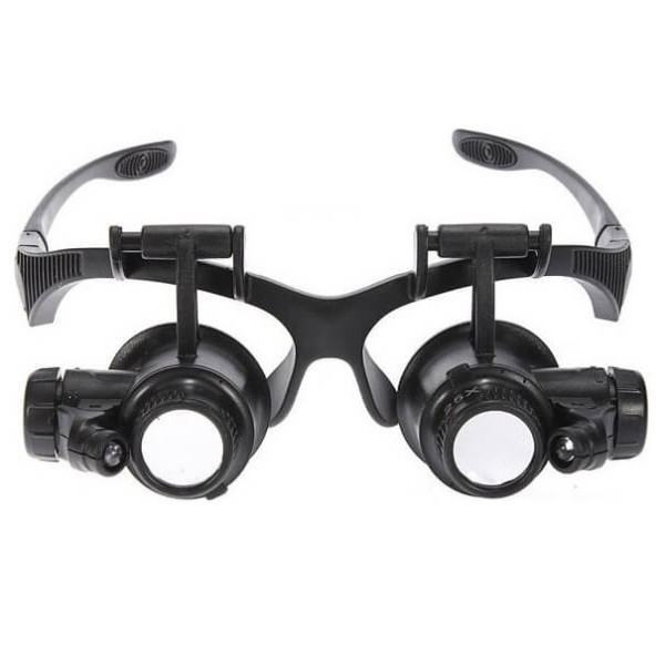 Γυαλιά - Μεγεθυντικός Φακός Κεφαλής με Ζουμ 25x και Φωτισμό LED